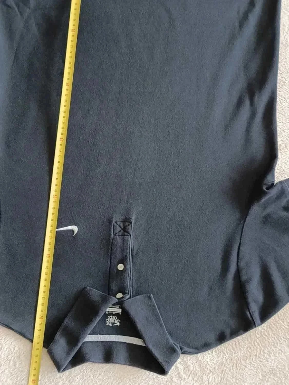Black Nike XL embroidered white logo polo – photo 13